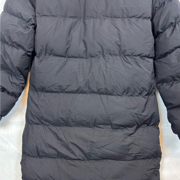 NWT Womens Black Faux Fur Trimmed Hooded Coat / Large - Picture 13 of 15